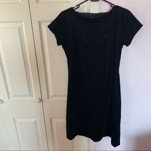 Vintage Harolds Black Velvet Dress